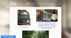 Desktop Screenshot of crystalessence.com